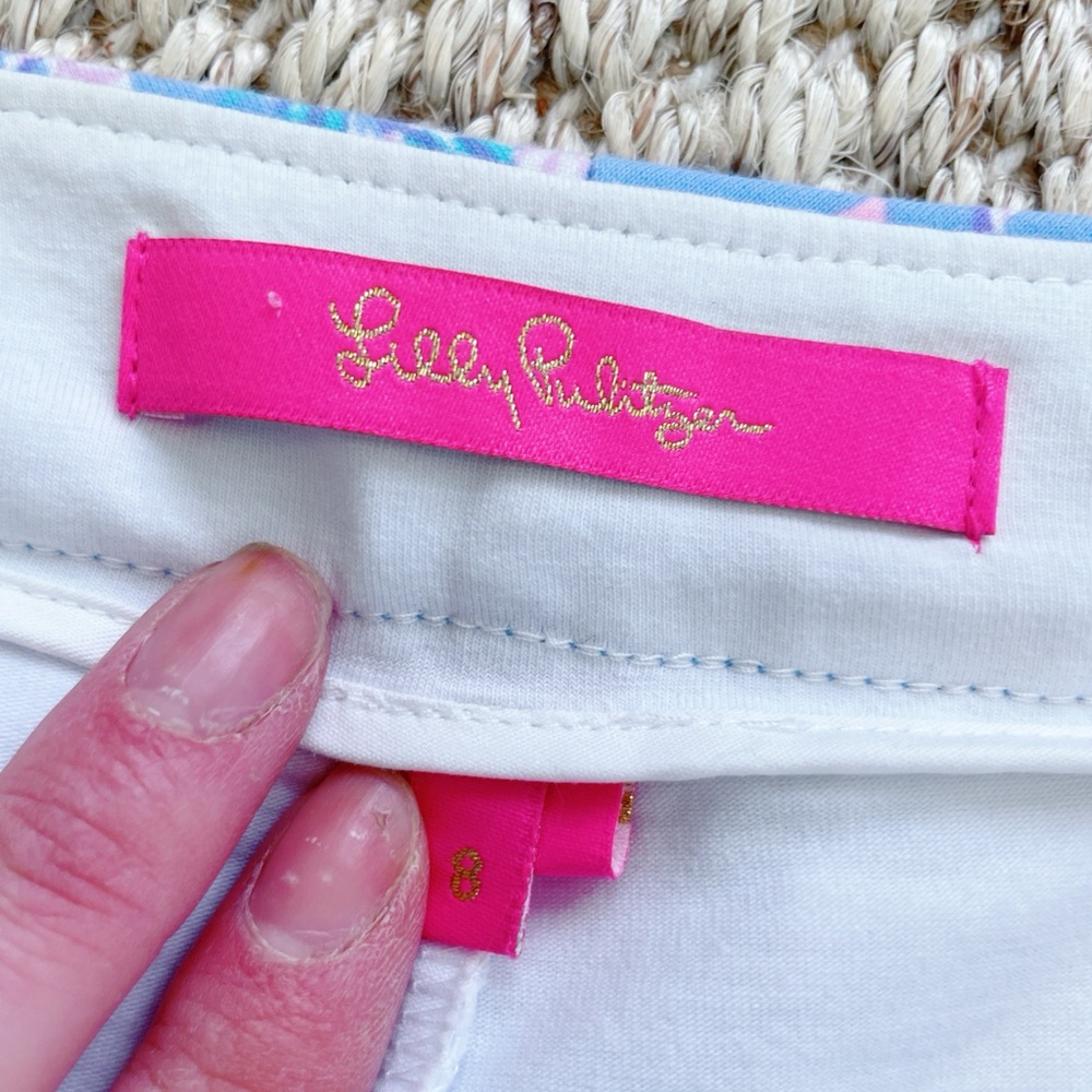 Lilly Pulitzer COLETTE SKORT, BLUE PERI, THE TURTLE PACKAGE 8 - Picture 5 of 9